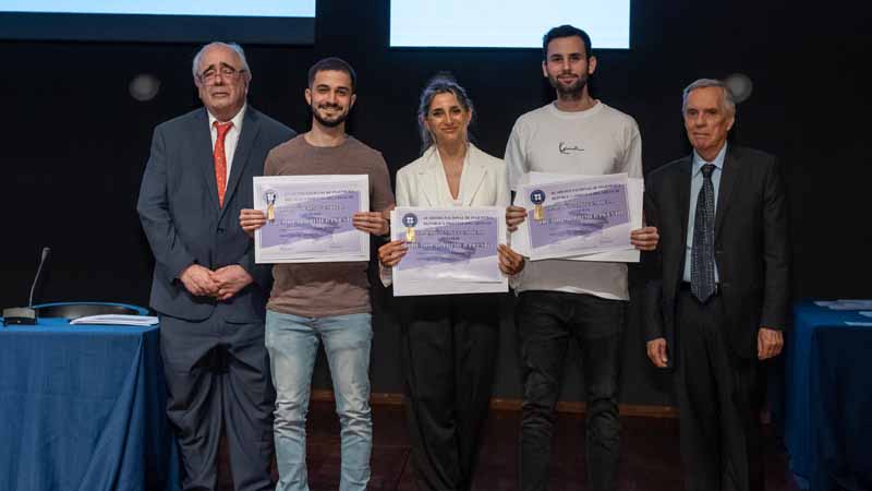 Proyectos finales de estudiantes premiados por la Academia Nacional de Ingeniería