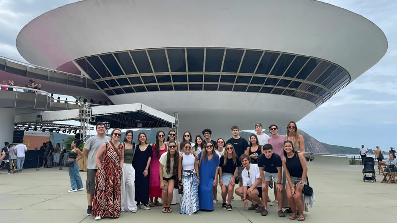 Estudiantes de arquitectura realizaron un viaje académico a Río de Janeiro