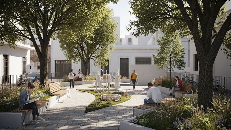 Ganadores del concurso “Plazuela de las Lavanderas”