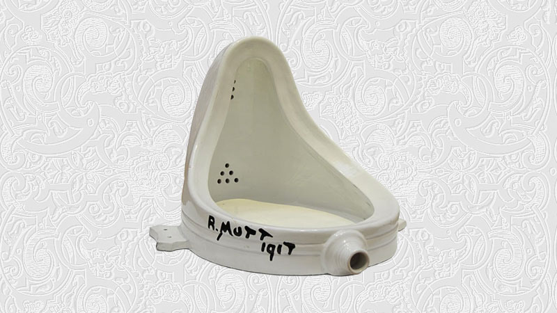 *"La fuente" de Marcel Duchamp