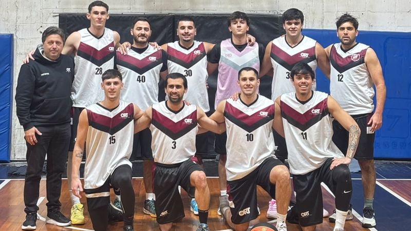 Plantel básquetbol ORT Bordó