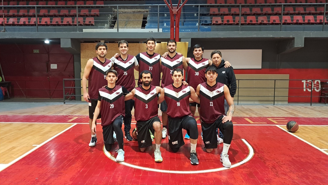 Plantel básquetbol ORT Bordó