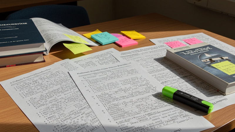 Como preparar un examen