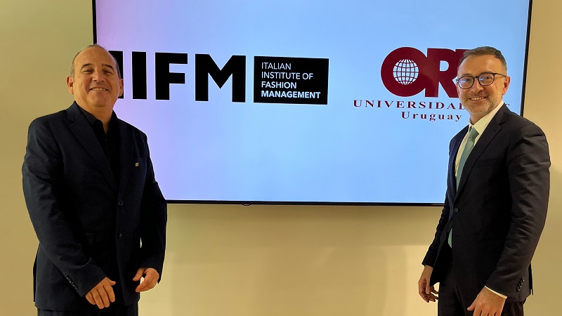 *Oscar Aguirre, junto con el Dr. Nicola Guerini, director del IIFM
