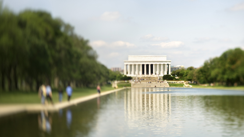 *Monumento a Lincoln en Washington D. C.*