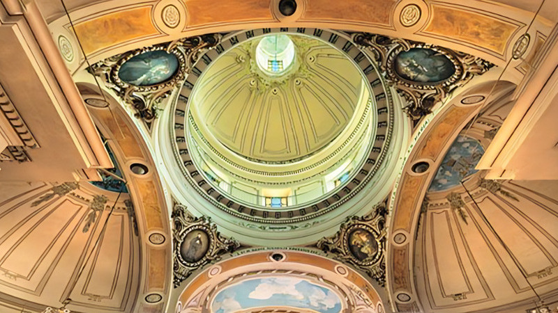 Techo de iglesia uruguaya