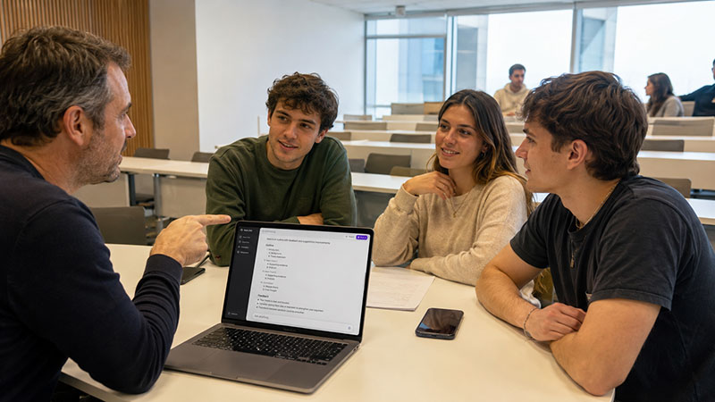 Uso de inteligencia artificial generativa en la educaci&oacute;n universitaria