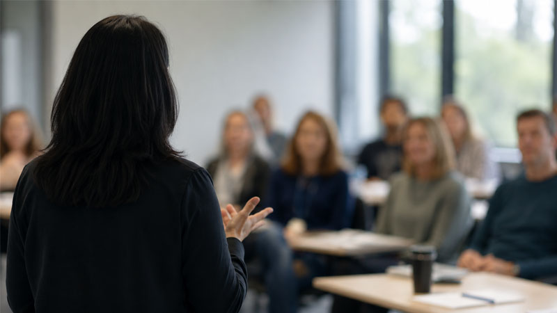 Taller sobre accesibilidad brindado a funcionarios de la Universidad ORT Uruguay