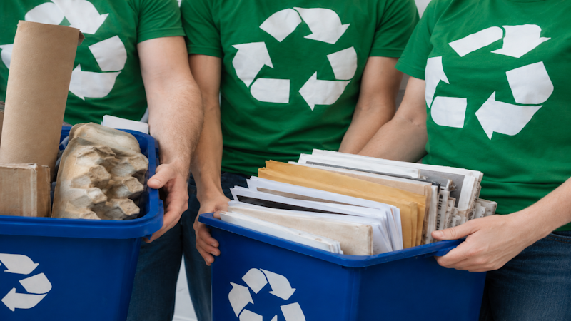 Reciclaje en la universidad