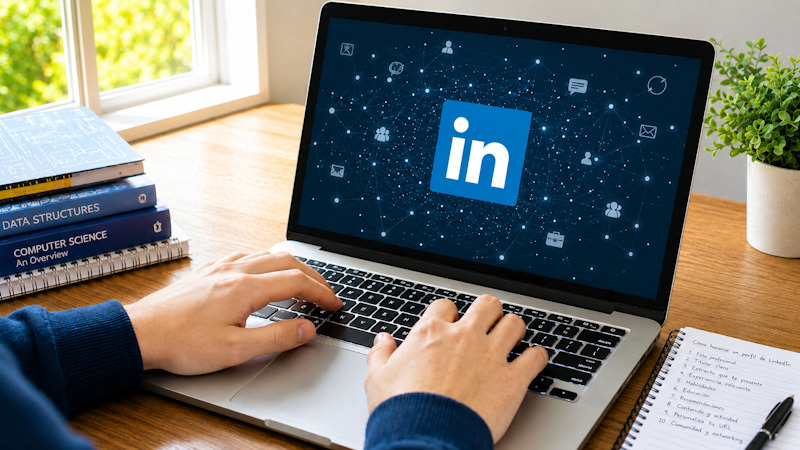 Crear un perfil de Linkedin desde cero estudiantes