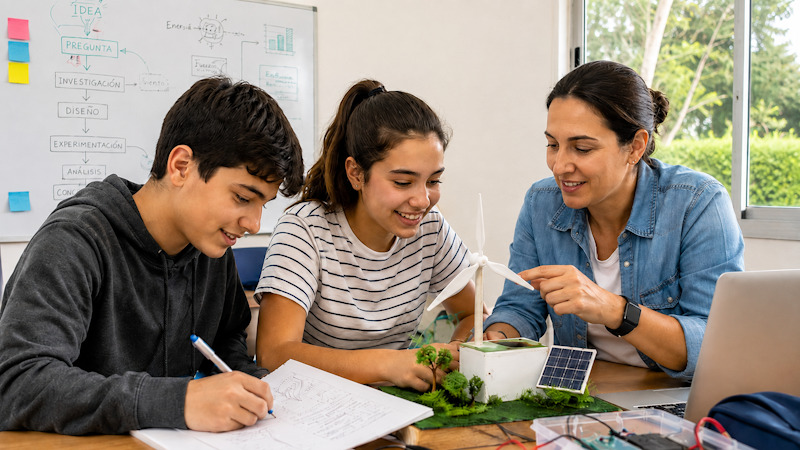 Transformar una idea escolar en un proyecto científico o tecnológico