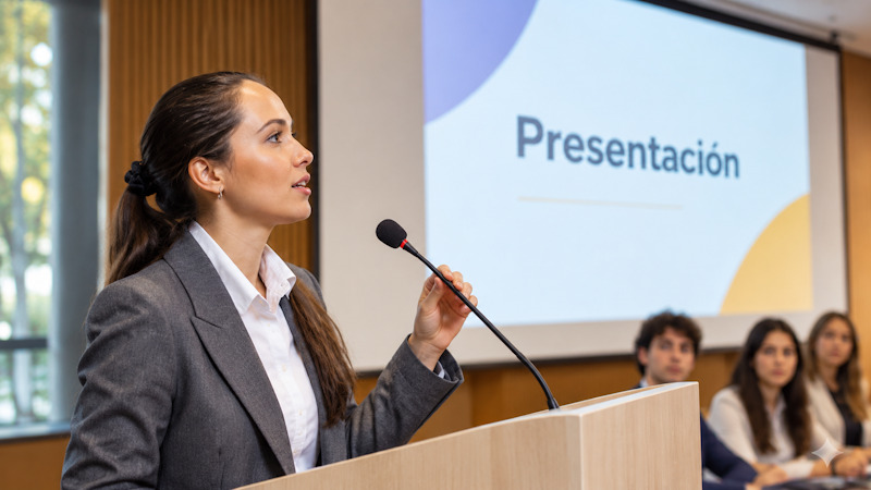 Cómo argumentar bien y presentar ante un público