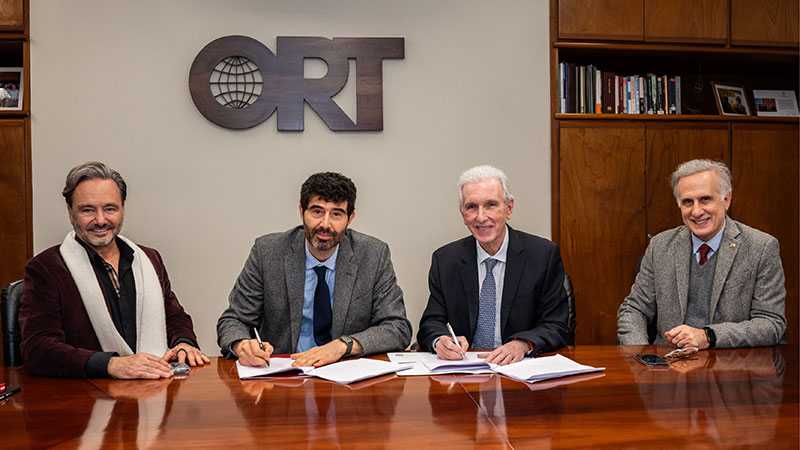 ORT y la Universidad de San Andr&eacute;s firmaron un acuerdo para potenciar su proyecci&oacute;n regional