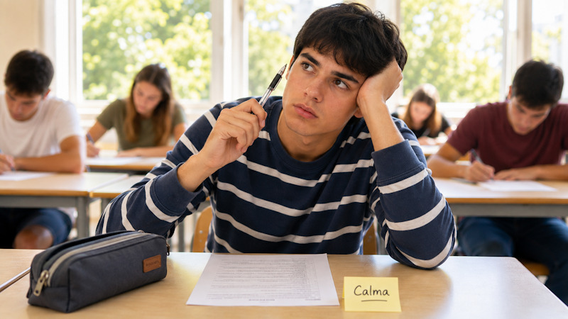 Estrategias que ayudan durante un examen importante