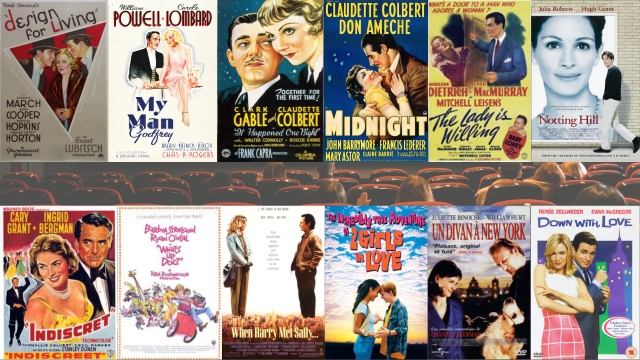 Ciclo de análisis de películas: rom-coms hollywoodenses