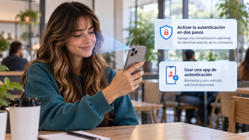 Autenticación en dos pasos - Ciberseguridad