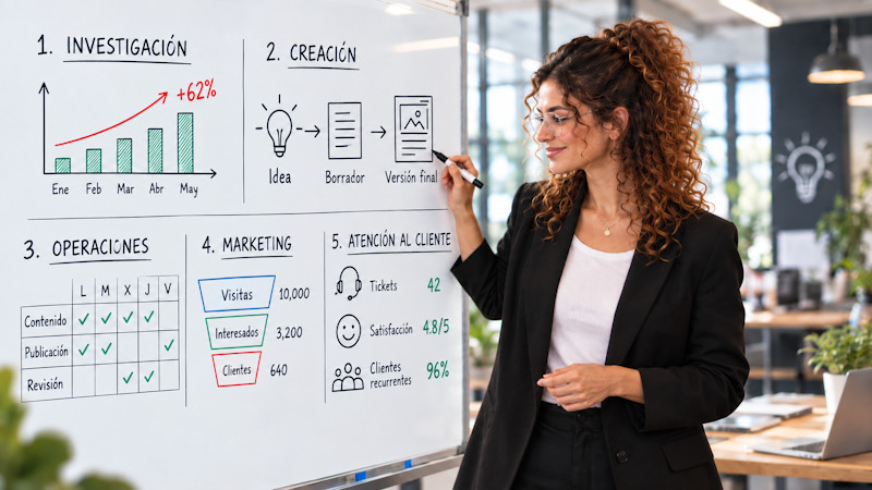Facilitar planificaci&oacute;n de tareas con IA