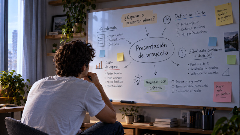 Considerar el costo de esperar ante la toma de una desici&oacute;n 
