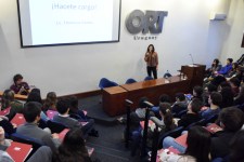 Florencia Gubba en la Universidad ORT Uruguay