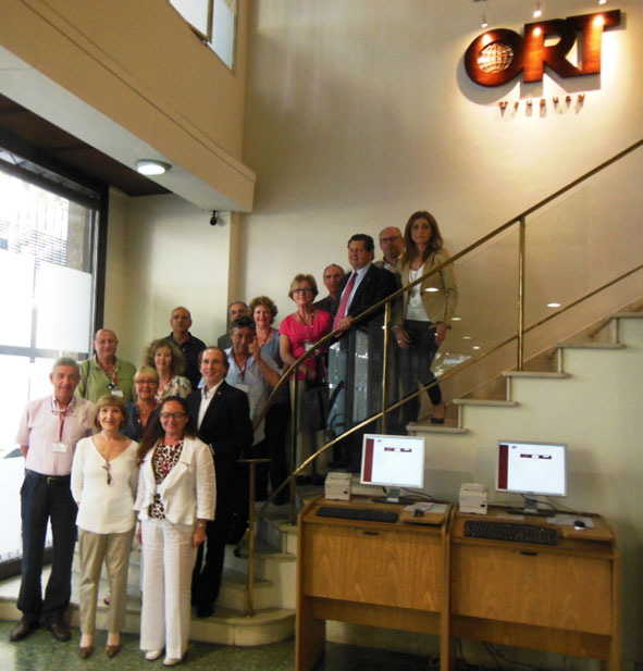 Visita de delegación de ORT Bélgica a Universidad ORT Uruguay
