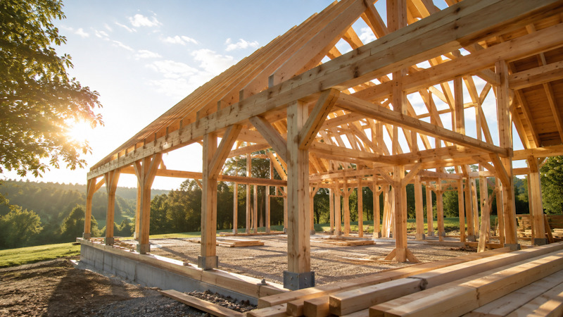 Construcci&oacute;n en madera 