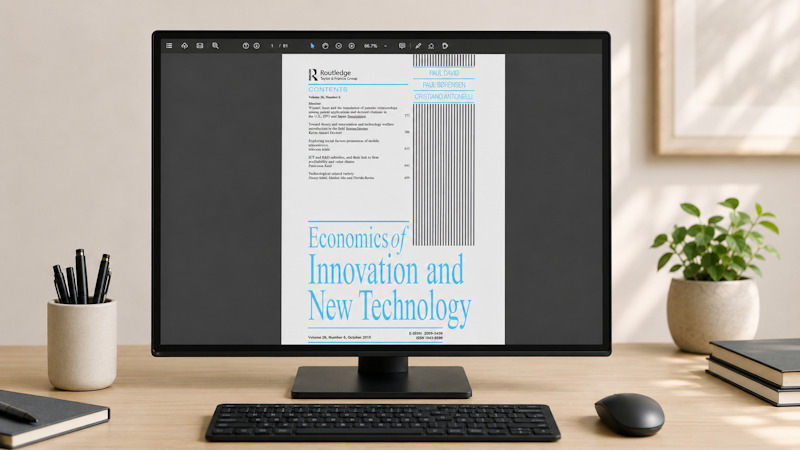 Articulo Technological content of exports