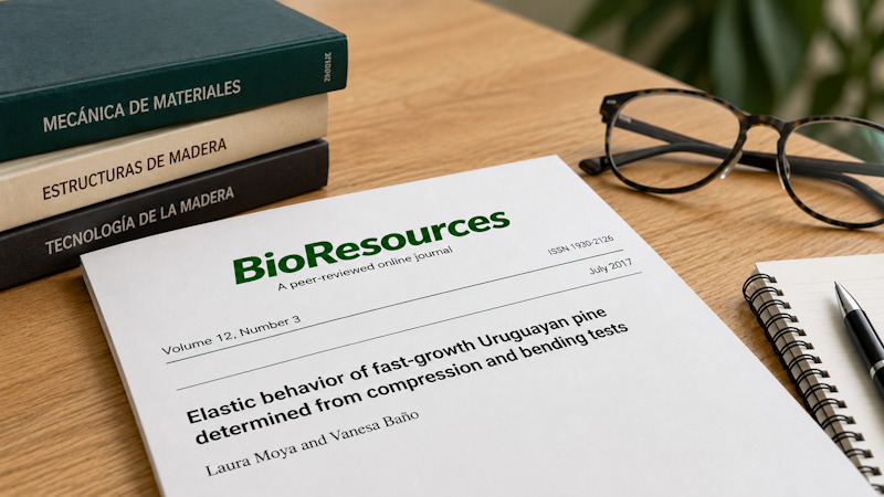 Art&iacute;culo publicado en la revista arbitrada BioResources