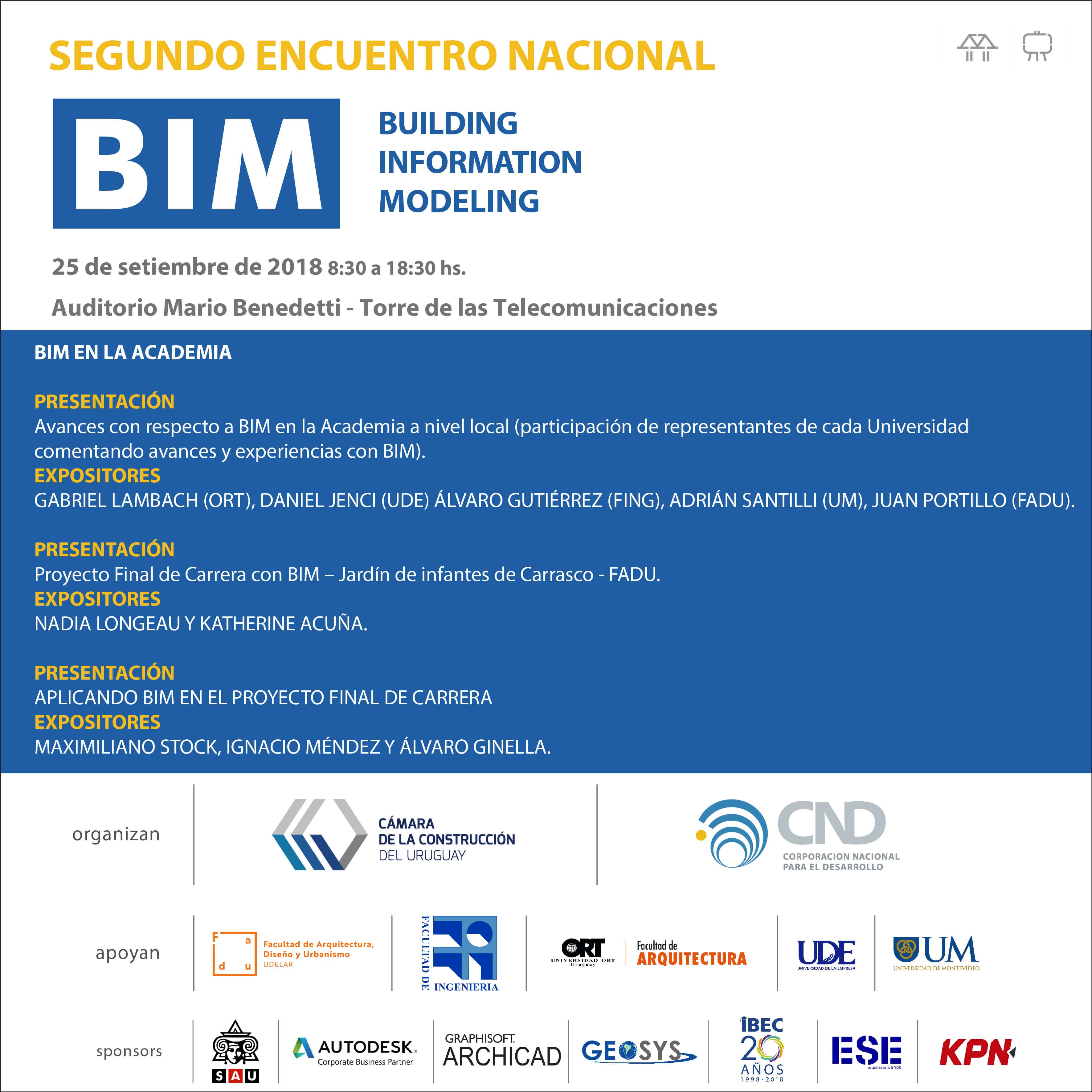 Segundo Encuentro Nacional BIM