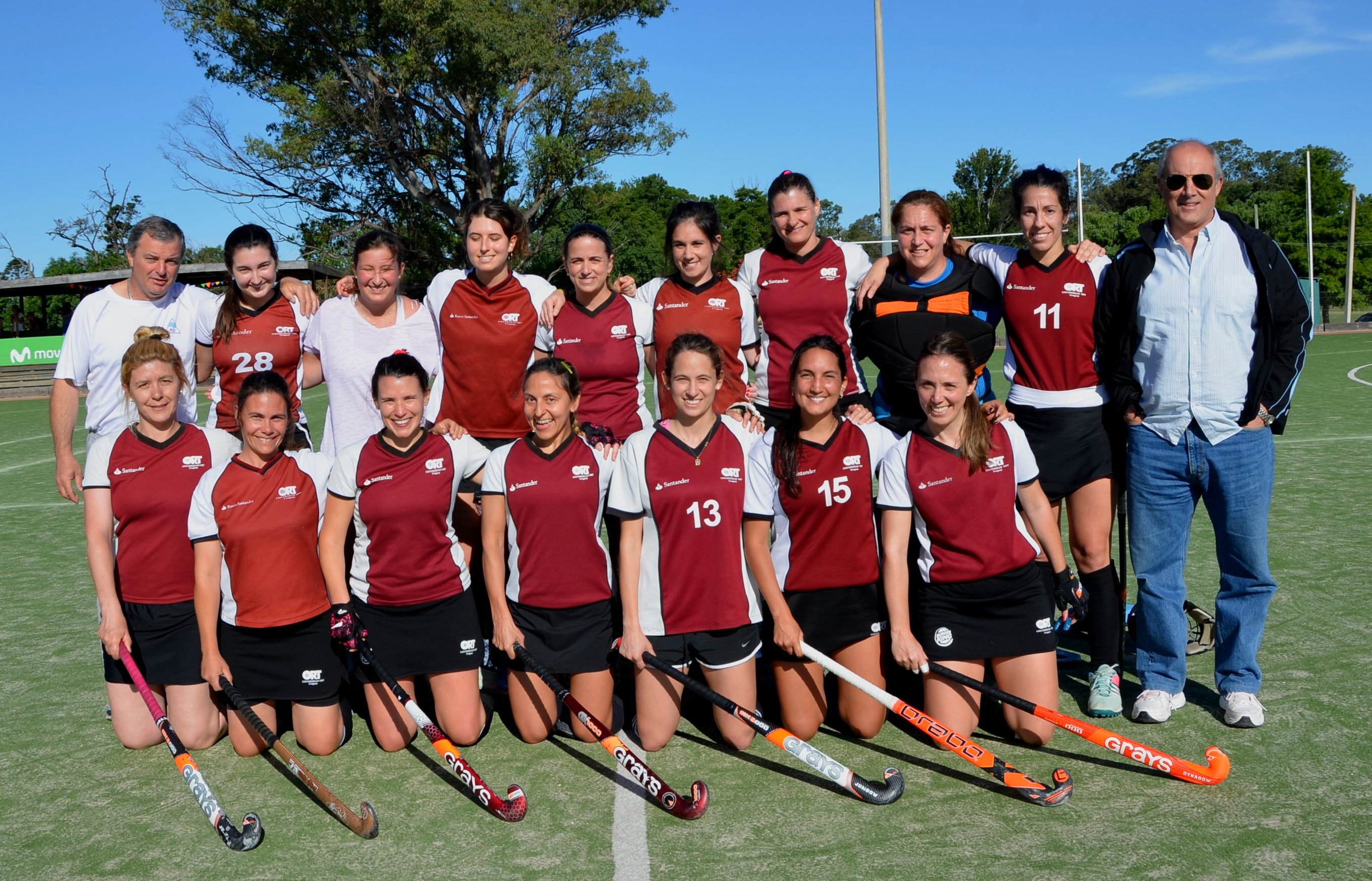 Hockey ORT vicecampeón uruguayo 2018